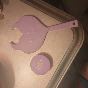 Heart mirror with blush